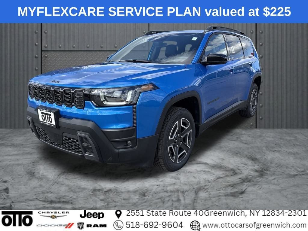 2026 Jeep Cherokee — rear three-quarter view